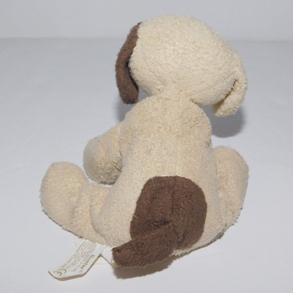 Russ Luv Pets Cream Brown Puppy Dog Buster 23233 Bean Bag Plush Chamois Feel 5" - Picture 5 of 5